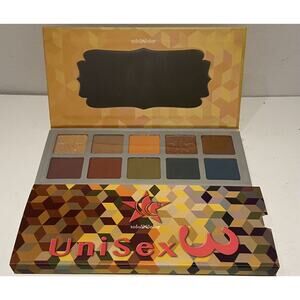 C Color Unisex 3 Makeup 10 Shade Eyeshadow Palettes w/ Mirror